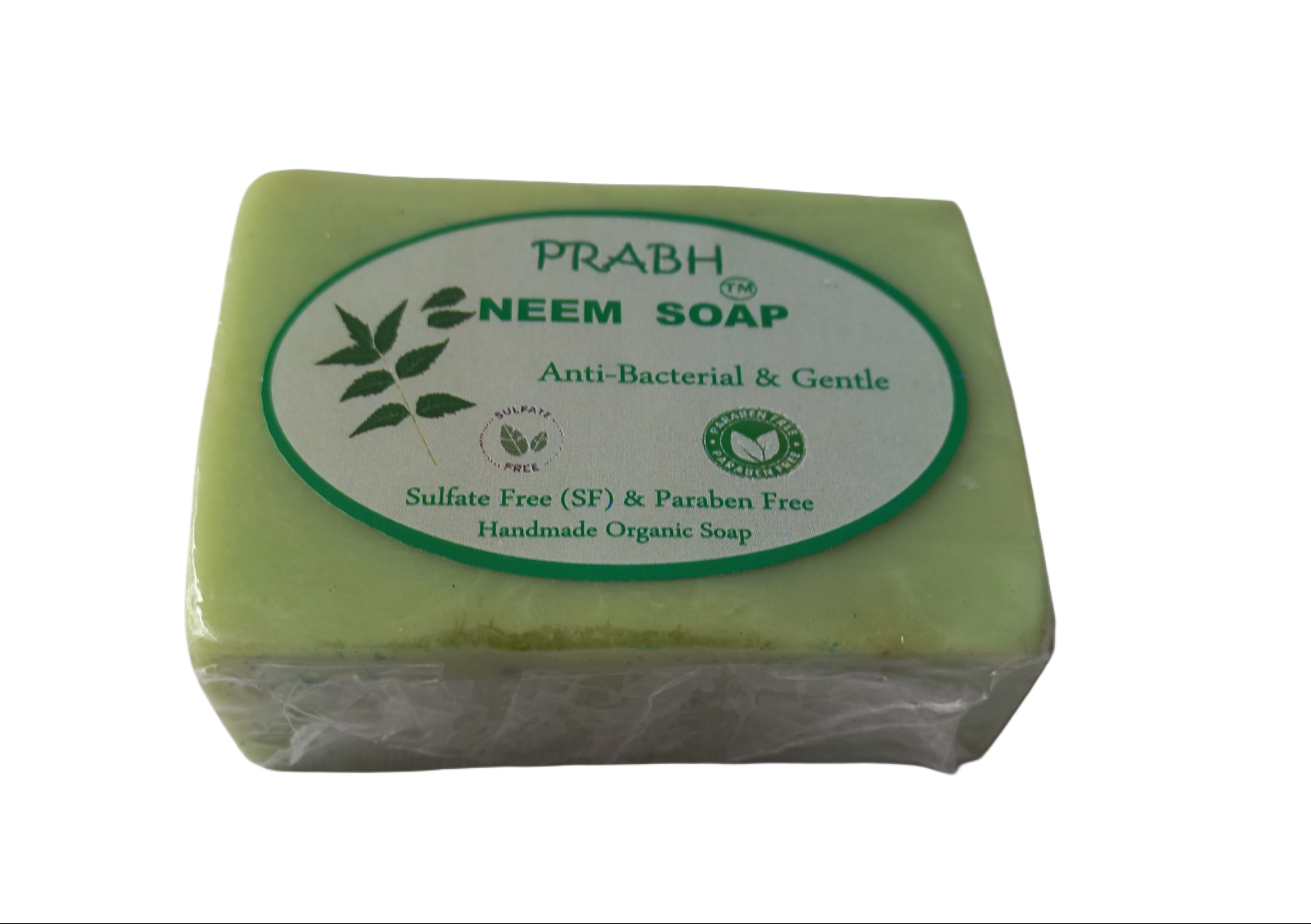 PRABH HOMEMADE NEEM SHEA BUTTER SOAP