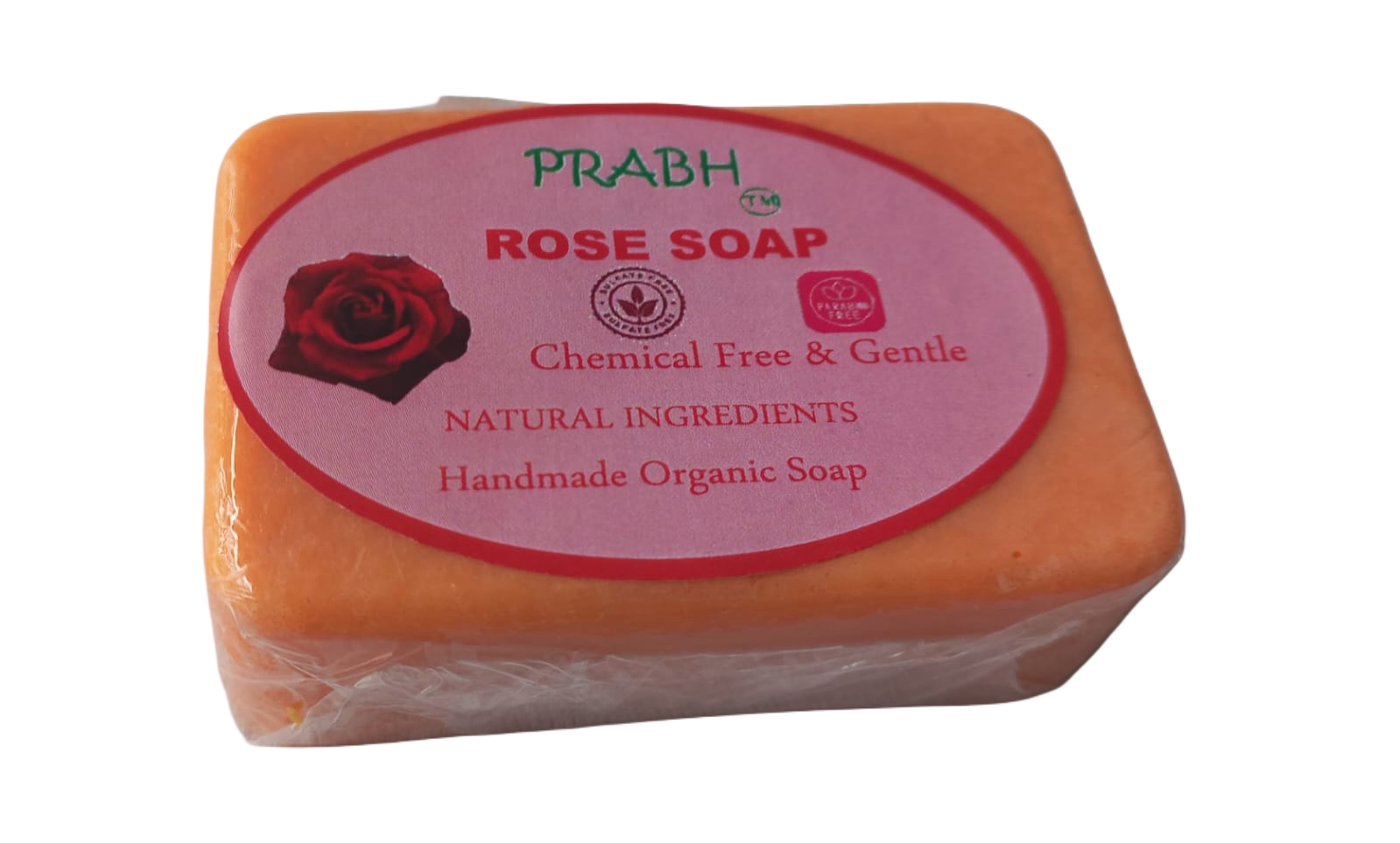 PRABH HOMEMADE ROSE SHEA BUTTER SOAP