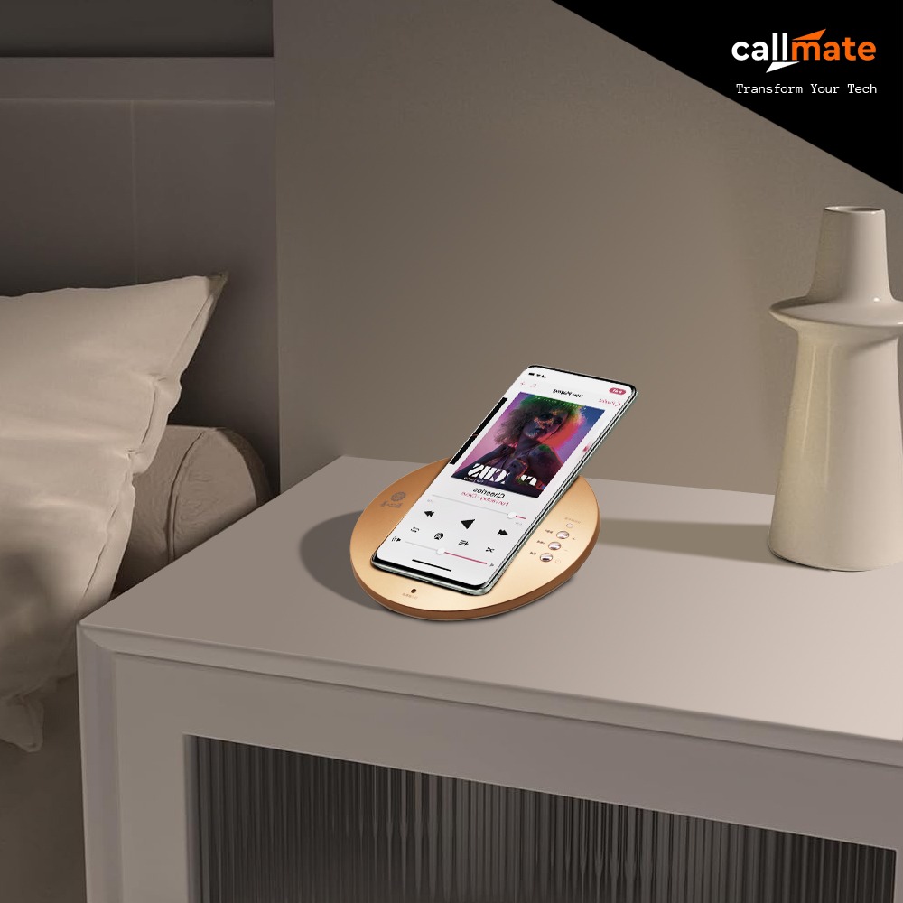 Callmate Wirelss Charger with BT Speaker