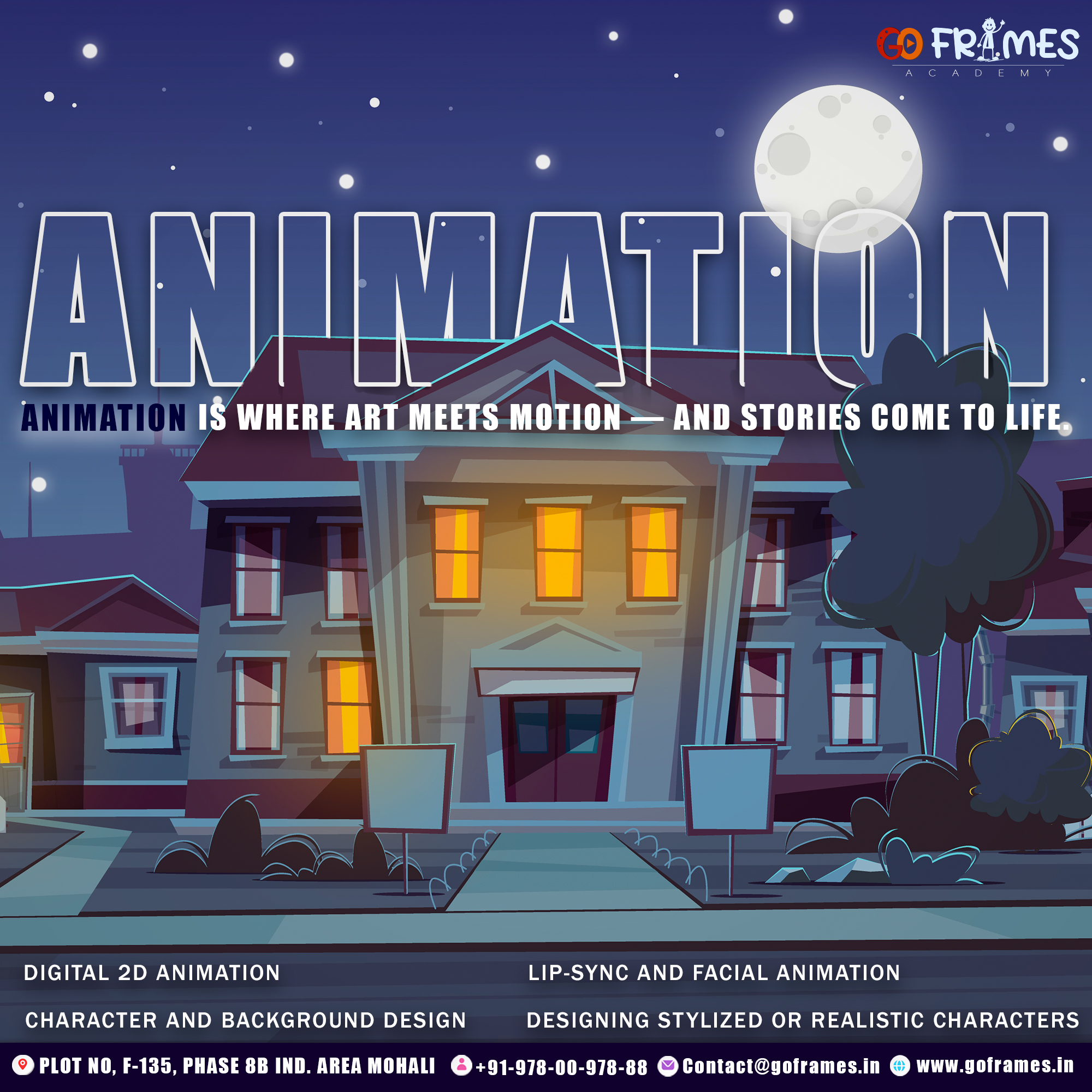 AI powered -2D/3D Animation Course